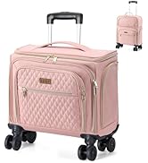 Amazon.com | Lekespring Softside Expandable Luggage with 4 Spinner